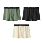 3 Pack Men's Ultra-Soft Breathable Cotton Quick-Dry Boxer Briefs