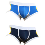 2 Pack Men's Soft Cotton Three-Hole Trunks