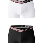 2 Pack Men's Modal Breathable U-Pouch Trunks