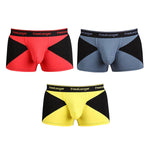 FreeLonger Men’s U convex Separate Support Pouch Trunks