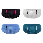 4 Pack Men’s Low-rise Breathable Mesh Briefs