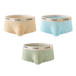 3 Pack Men's Antibacterial Moisture-Wicking Ultra-Soft Trunks