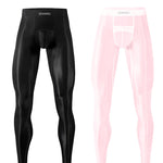 Men's Lightweight Semi-See-Through Sports Pants with Spacious Pouch