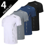 Men's Quick-Dry Active Relaxed Fit Workout Ready Skin-Friendly T-Shirt