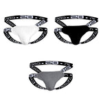 3-pack Men's Rainbow Cotton Thong