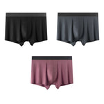 3-pack Men's Sports Antibacterial Graphene Boxer Shorts