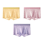 3 Pack Men's Ultra-Thin Ice Silk Trunks