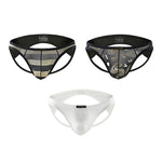 3 Pack Men's Lightweight Jockstrap with Sculpted U-Pouch and Stretch Fit