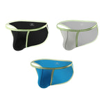 3 Pack Men's Large Pouch Sporty Breathable Seamless Comfort Bikinis