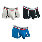 3 Pack Men's Separate Pouch Trunks with Large Contoured Pouch and High Stretch