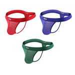 3-pack Men's Lace Obscure Embossed G-String Thong