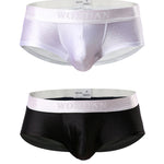 2 Pack Men's Contoured Pouch Sexy Trunks