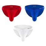 3 Pack Men's Sexy Comfortable Large Pouch Bikini