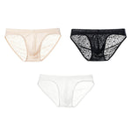 3 Pack Men's Lightweight Ice Silk Cooling & Breathable Briefs