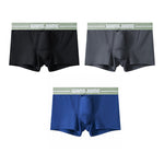 3 Pack Men's Reinforced Pouch Breathable Seamless Comfort Trunks