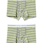 2 Pack European Luxury Brand Personalized Striped Men's Underwear