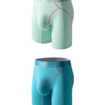 2 Pack Men's Ultra-Soft Anti-Chafing Stay-Put Fit Odor-Resistant Midway Briefs