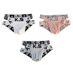 3 Pack Men's Premium Cotton Sporty Sexy Low-Rise & Breathable Bikini