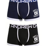 2 Pack Men's Ultra-Soft Quick-Dry Day-Long Comfort Snug Fit Breathable Trunks