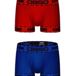 2 Pack Men's Breathable Cotton Performance Trunks
