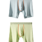 2 Pack Men's Lightweight & Airy Bold Prints Stretch Fabric Boxers Briefs