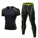 Men's Full Coverage Mesh Panel Quick-Dry Fabric Odor-Control Tops & Tights