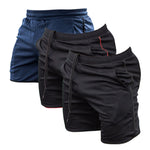 3 Pack Men's Quick-Dry & Breathable Mesh Sport Activewear Shorts
