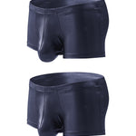 2 Pack Men's Big Pouch Performance Sexy Trunks