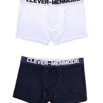 2 Pack Men's Breathable Mesh Supportive Fit Seamless Trunks