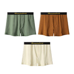 3 Pack Men's Ultra-Soft Breathable Cotton Quick-Dry Boxer Briefs