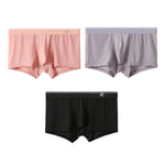 3 Pack Men’s Comfy U Convex Pouch Trunks