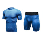 Men's Fitness Running Moisture-Wicking & Quick-Dry Fabric Activewear Tops & Tights