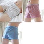 3 Pack Men's Cotton Mid-Rise Breathable Seamless Comfort Boxer Shorts