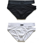2 Pack Men's Low-Rise Sexy Side-Opening Briefs