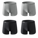 4 Pack Men's Seamless U-Shaped Pouch Lightweight & Breathable Boxer Briefs
