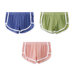 3 Pack Men's Ice Silk Ultra-Thin Mesh Sports Comfort Activewear Shorts