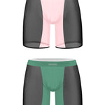 2 Pack Men's Stretchy Quick-Dry Second-Skin Feel Midway Briefs
