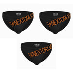 3 Pack Men's Low Rise Cotton Sexy Fashion U Convex Comfort Briefs