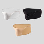 3-pack Men's Sexy Breathable U-convex Big Pouch Bikini