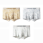 3 Pack Men's Ultra-Soft Modal Mid-Rise Stretch Fit Seamless Trunks