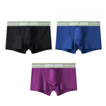 3 Pack Men’s Breathable Trunks with Front Pouch