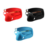 3 Pack Men's Low-Rise Sexy Hollow-Out Bikinis