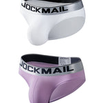 2 Pack Men's Sexy 3D Large Pouch Seamless Cooling Touch Chafe-Free Bikini
