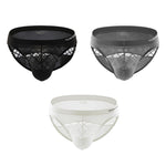 3 Pack Men's Cooling Airflow Sexy Shape-Retaining Stretch Fit Briefs