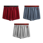 3 Pack Men's Comfy Waistband Odor-Control Ultra-Soft Boxer Briefs