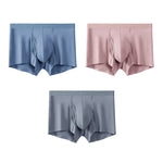 3 Pack Separation Design Support Pouch Boxer Briefs