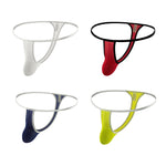 4 Pack Men's Mesh Breathable Movement-Friendly Cooling Strings