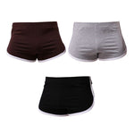 3 Pack Men's Ultra-Soft Cotton Seamless Solid Color Lightweight Trunks