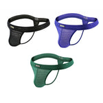 3-pack Men's Lace Obscure Embossed G-String Thong