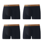 4 Pack Men's Seamless Antibacterial Boxers Briefs